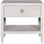 Munroe 1 - Drawer Solid Wood Nightstand
