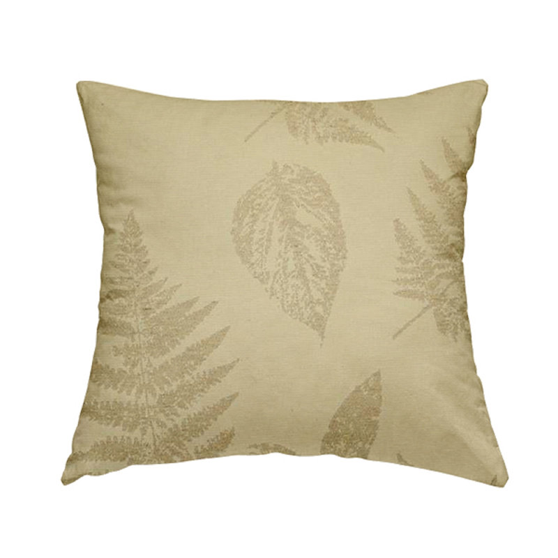 Talbert Floral Square Throw Cushion, 28cm H x 28cm W x 5cm D, Beige