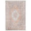 Tapis oriental ivoire / rouille clair en coton touffeté à la main Ashbie-1611606936