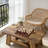 Rustic Tea Table,Spacious Coffee Table,2-Tier Center Table