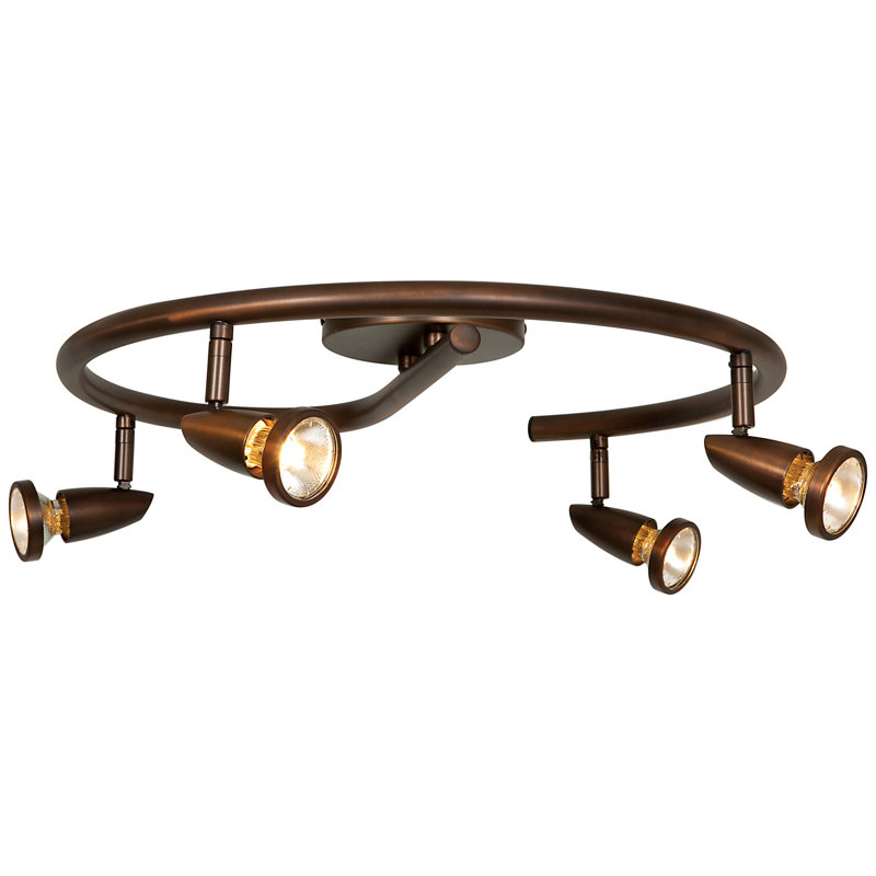 Rocheleau Flush Mount, Bronze
