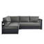 Canapé modulaire d'extérieur Slow Down (gris)-1522947861