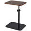 Table de canapé en C avec plateau pivotant et hauteur réglable