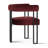 Set Of 4 Upholstered 18.3" Seat Height Velvet Kitchen Dining Armchair-672401
