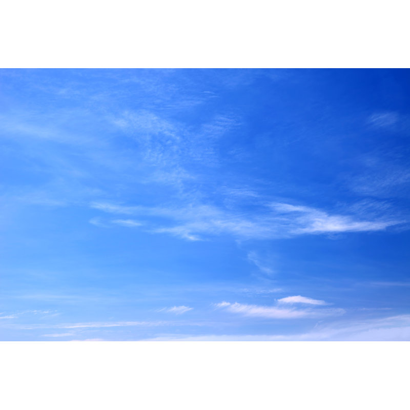 Blue Sky by Enter89 - No Frame Print on Canvas, 81cm H x 122cm W