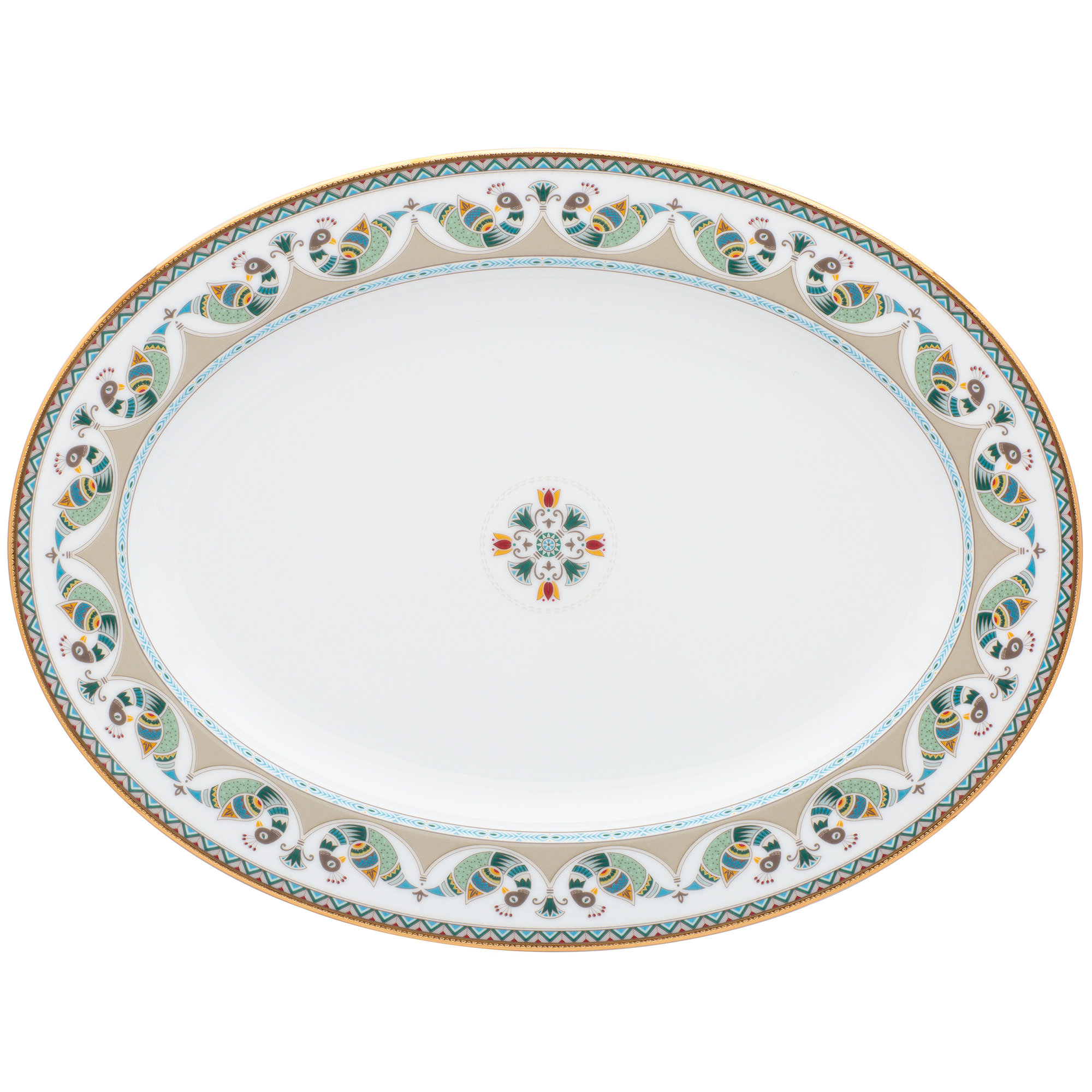 Noritake Serene Garden Oval Platter | Wayfair