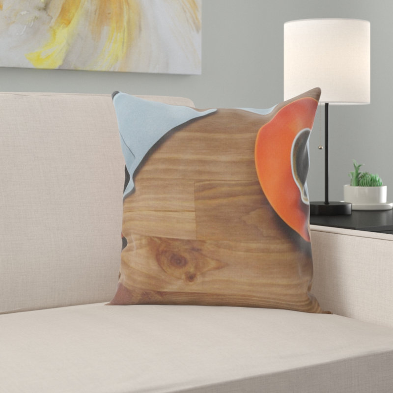 Coussin décoratif tasse de café