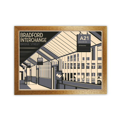 Bradford Interchange, Bridge Street by Richard O'Neill - Print