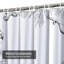 Rideau de douche avec 12 crochets Doodle-1613161995