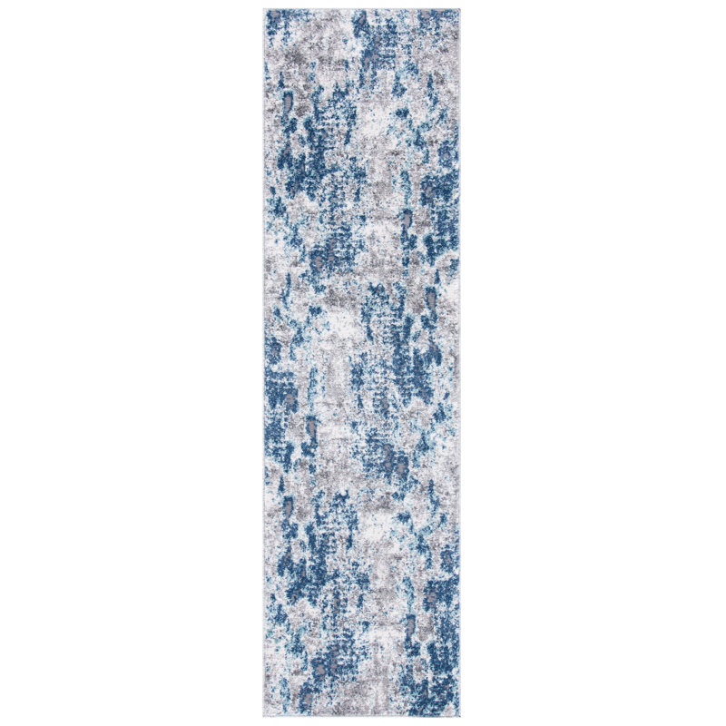 Tapis abstrait Maximus Performance, Tapis de couloir de 2 pi x 7 pi