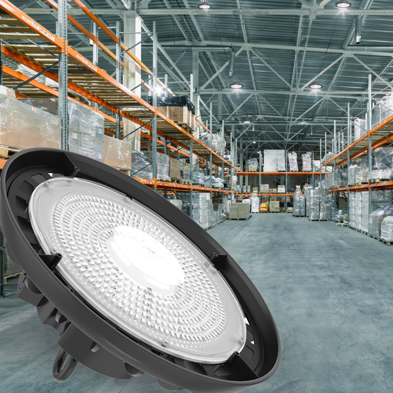 Dimmable Round LED UFO High Bay Ceiling Light Shoplight Super Bright