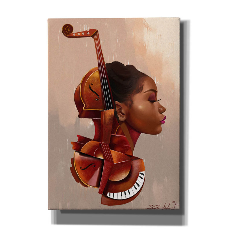 "Amanti Allure" par Salaam Muhammad, H 26 po x l 18 po x P 0,75 po