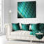 Motif de fractale verte - imprimé abstrait-30628534-30628538
