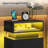 Modern Nightstand With Led Light And Storage