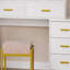 Meuble-lavabo polyvalent avec accessoires intégrés et beaucoup de rangement