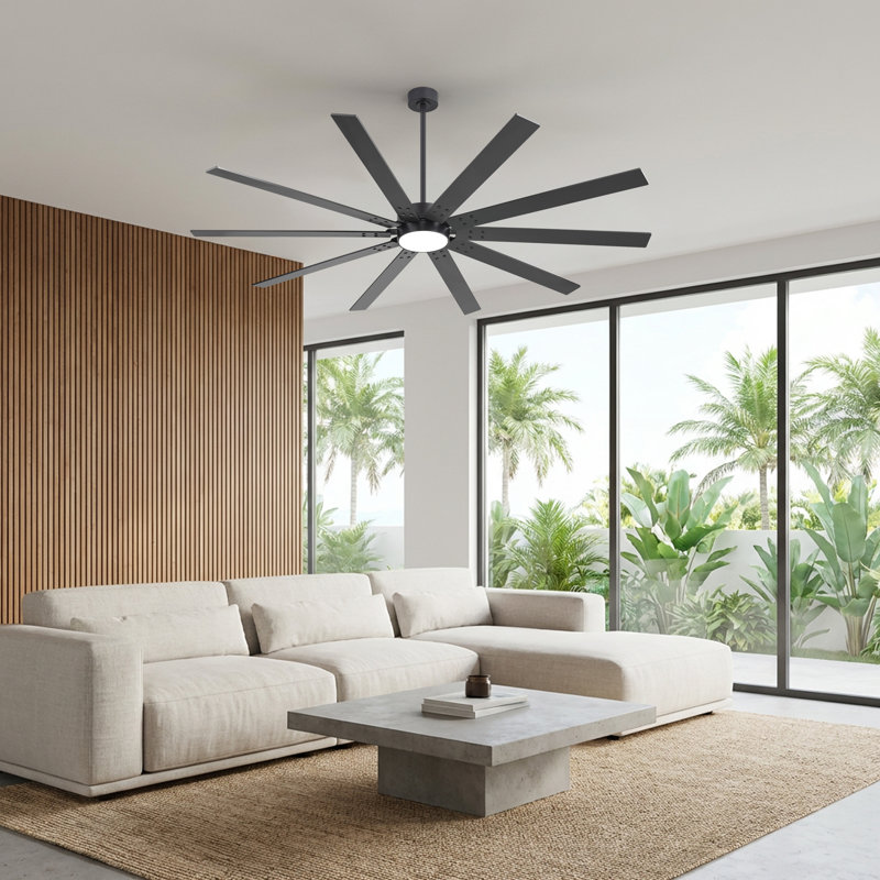 Ventilateur de plafond Modern Farmhouse, 84 po de largeur