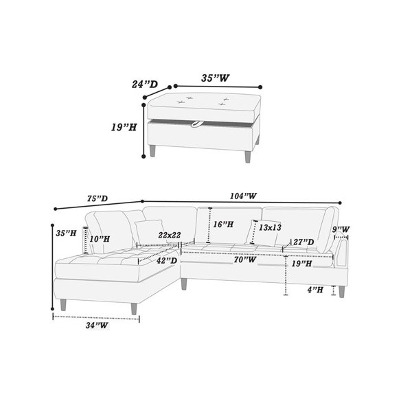 Dimensions du produit