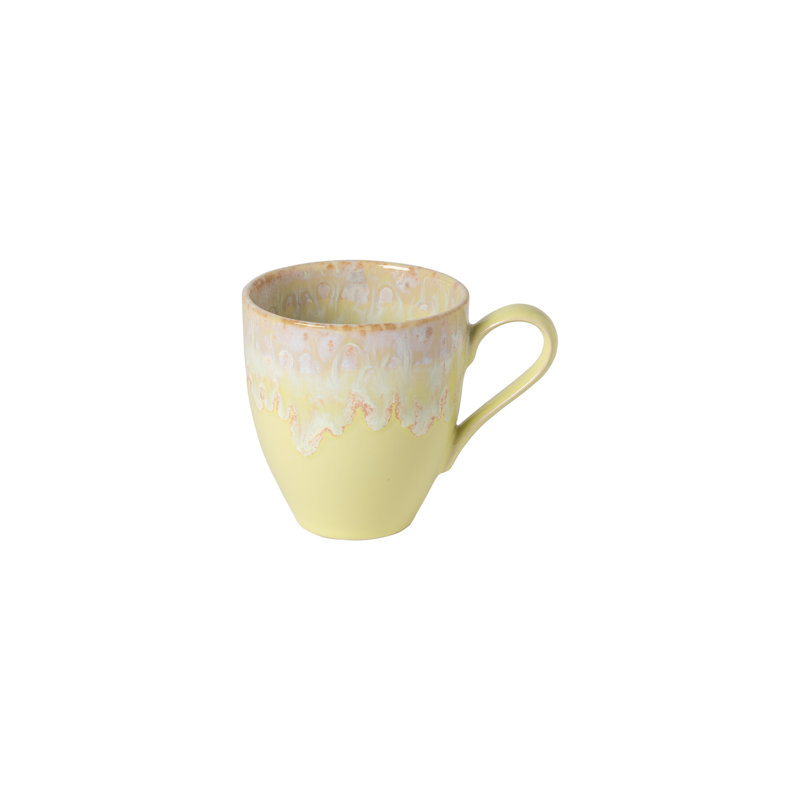 Taormina Stoneware Coffee Mug, Yellow