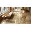 Tapis floral beige en laine noué à la main Iris Cozy-2051852269