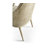 Water 19'' H Fabric Upholstered Oak Armchair