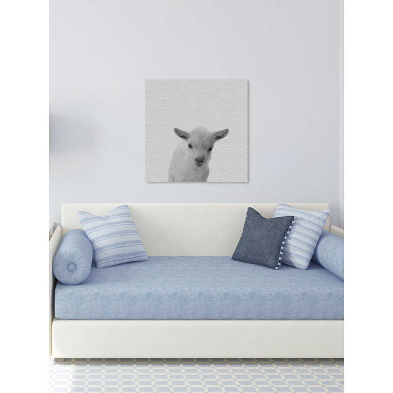 «Lamb Surprise», reproduction sur toile tendue, H 12 po x l 12 po x P 1,5 po