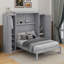 Lit escamotable avec garde-robe et tablette de rangement-1308175402-1308175400
