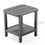 Table d'appoint pour terrasse double-1114594167
