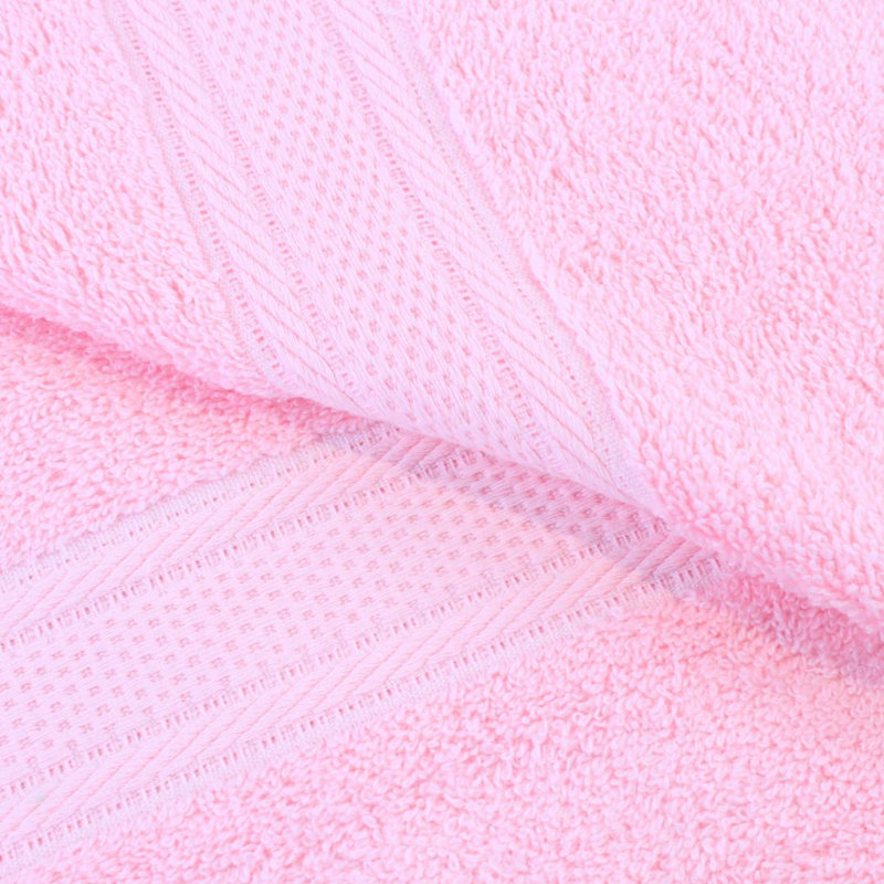 100% Cotton Bath Towel, Pink