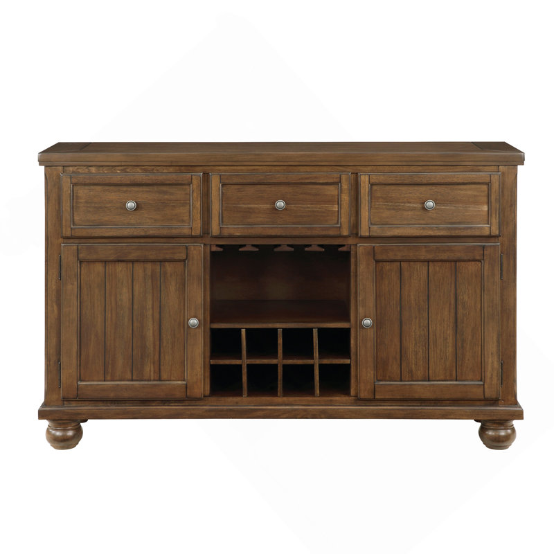 Armoire de rangement en bois de cerisier de style traditionnel 1Pc