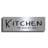 Luxe Metal Art 'Kitchen for Display Only' by Lori " Kitchen for Display Only " Print
