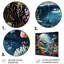 «Coral Mistic Underwater Kingdom III», art mural fantastique en métal-1369855497