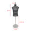 Trousse de couture autonome 69 po x 12 po x 18 po FixtureDisplays