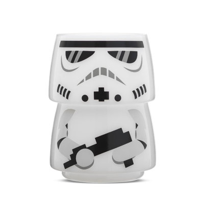 JoyJolt Star Wars Stackable Character Collection Storm Trooper Stackable Glasses - 8 oz