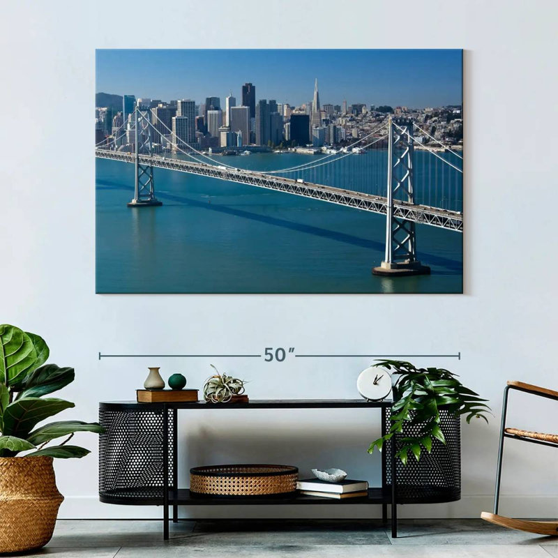 Lilie San Francisco Bay Bridge View, 34" H x 51" W