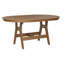 Berlin Gardens Harbor Tropical Aruba Blue 64″ Oblong Dining Table-1037312050