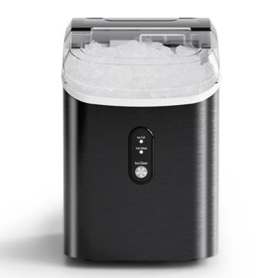 33 Lb. Daily Production Nugget Clear Ice Portable Ice Maker, Countertop Ice Maker Machine With Self-Cleaning Function | Fridge.com