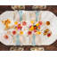 Rosy English Garden Enamel Salad/Dessert Plate