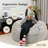 Standard Bean Bag Chair for Adults, Pre-Filled Furniture with Soft Removable Cover, Comfy Kids Refillable Sofa for Living Room Bedroom Dorm-1073204418-1073204479
