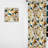 Marble White And Gold Geometric Glam II - Glam Curtain - Velvet Room Darkening - 1 panel-107594963