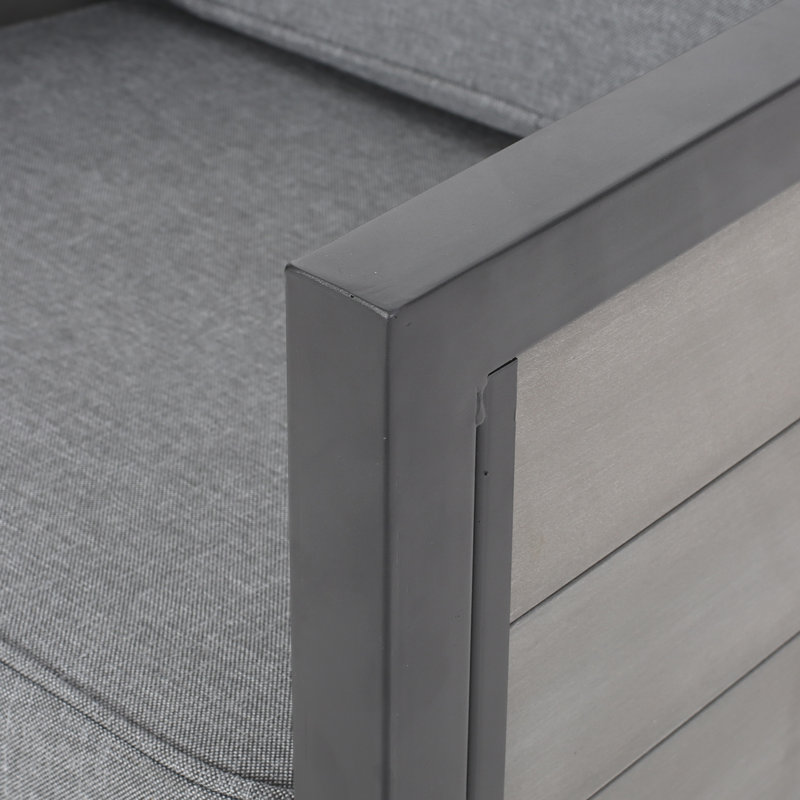 Fauteuil de patio extérieur avec coussins