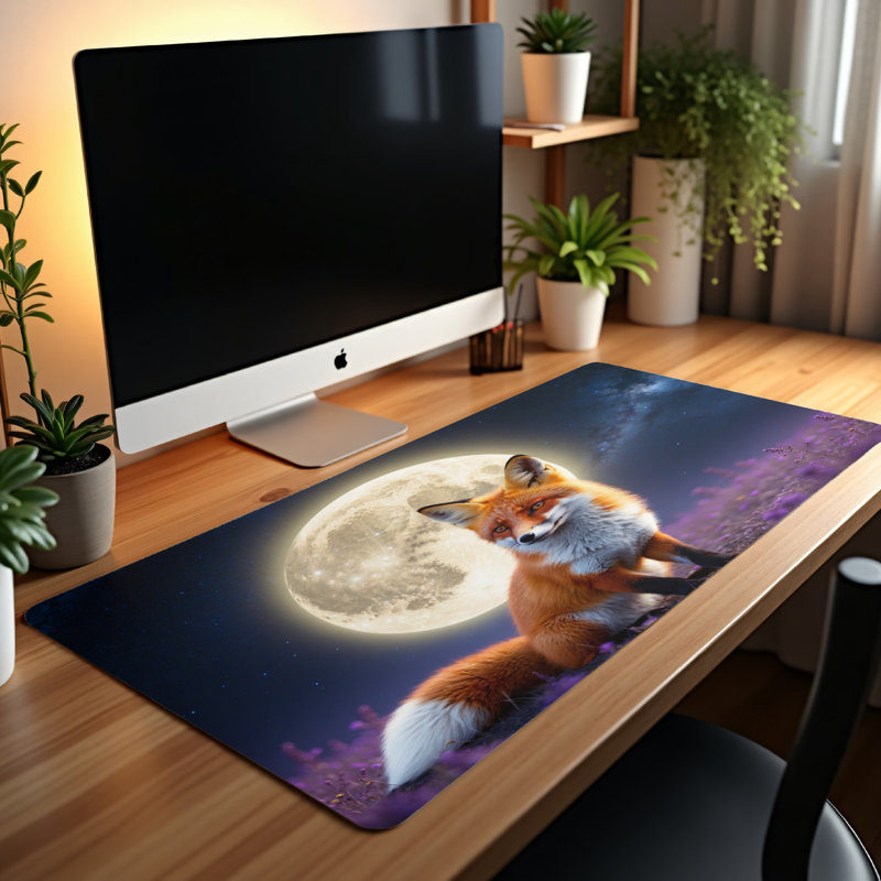 Polyester Desk Pad, 31.5x15.5