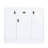 Pagan White High Gloss Finish Server