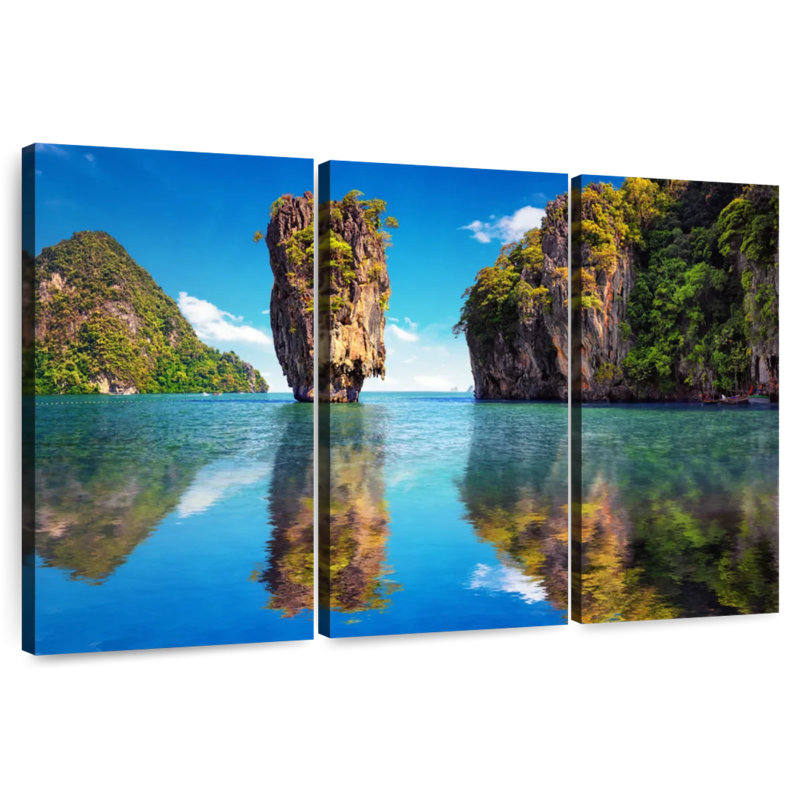 Gillard Phuket Rock Formations, 32" H x 50" W