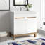 Gorham 202.69cm Bathroom Vanity Base Only in White