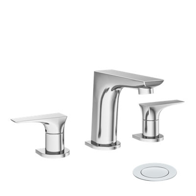 Verity Widespread Two Handle Bathroom Faucet