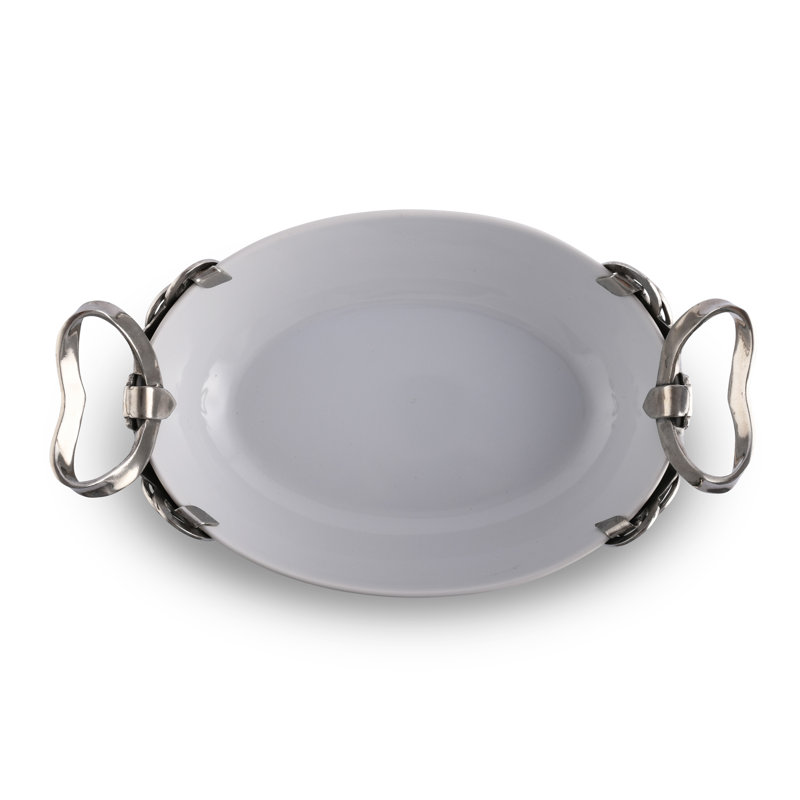 Equestrian Ceramic Decorative Tray