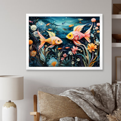 Aty Fishing Whimsical Waters II - Print