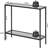 Larenz 11.8'' Glass Top Console Table
