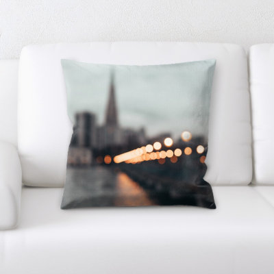 Coussin décoratif flou