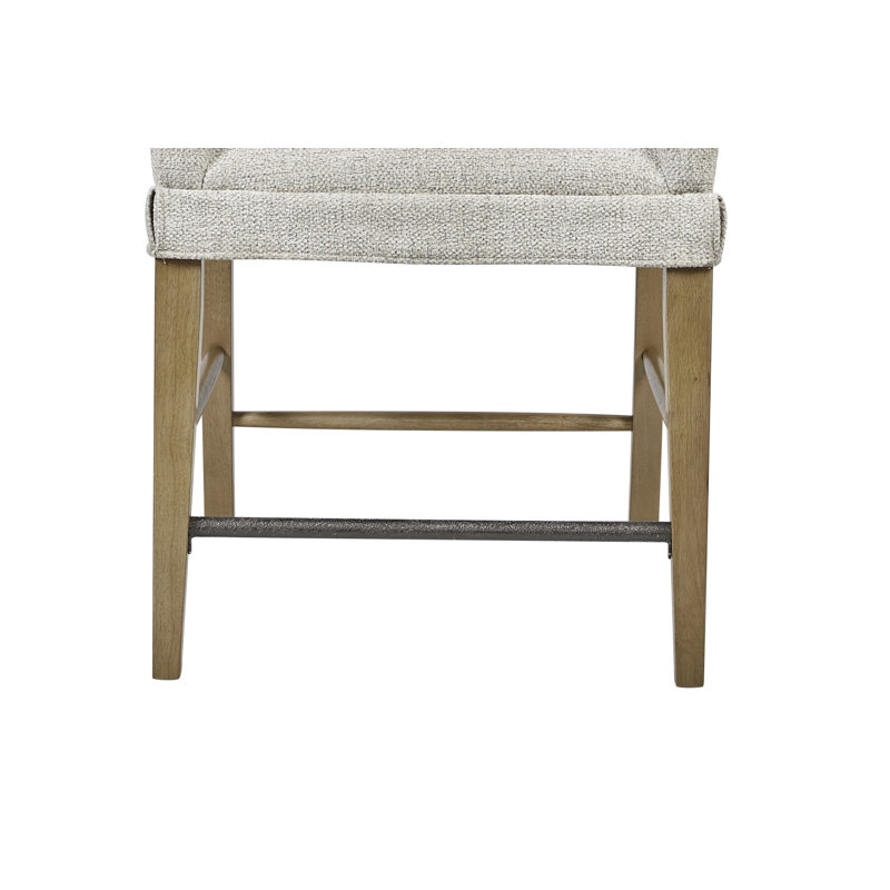 Tabouret de comptoir rembourré - Cajou (ensemble de 2)